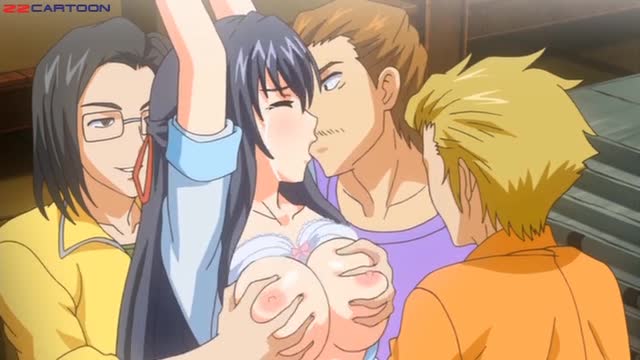 黑髮女孩任人騎 Black-haired teen gangbanged by rough boys  黑髮女孩任人騎 Black-haired teen gangbanged by rough boys